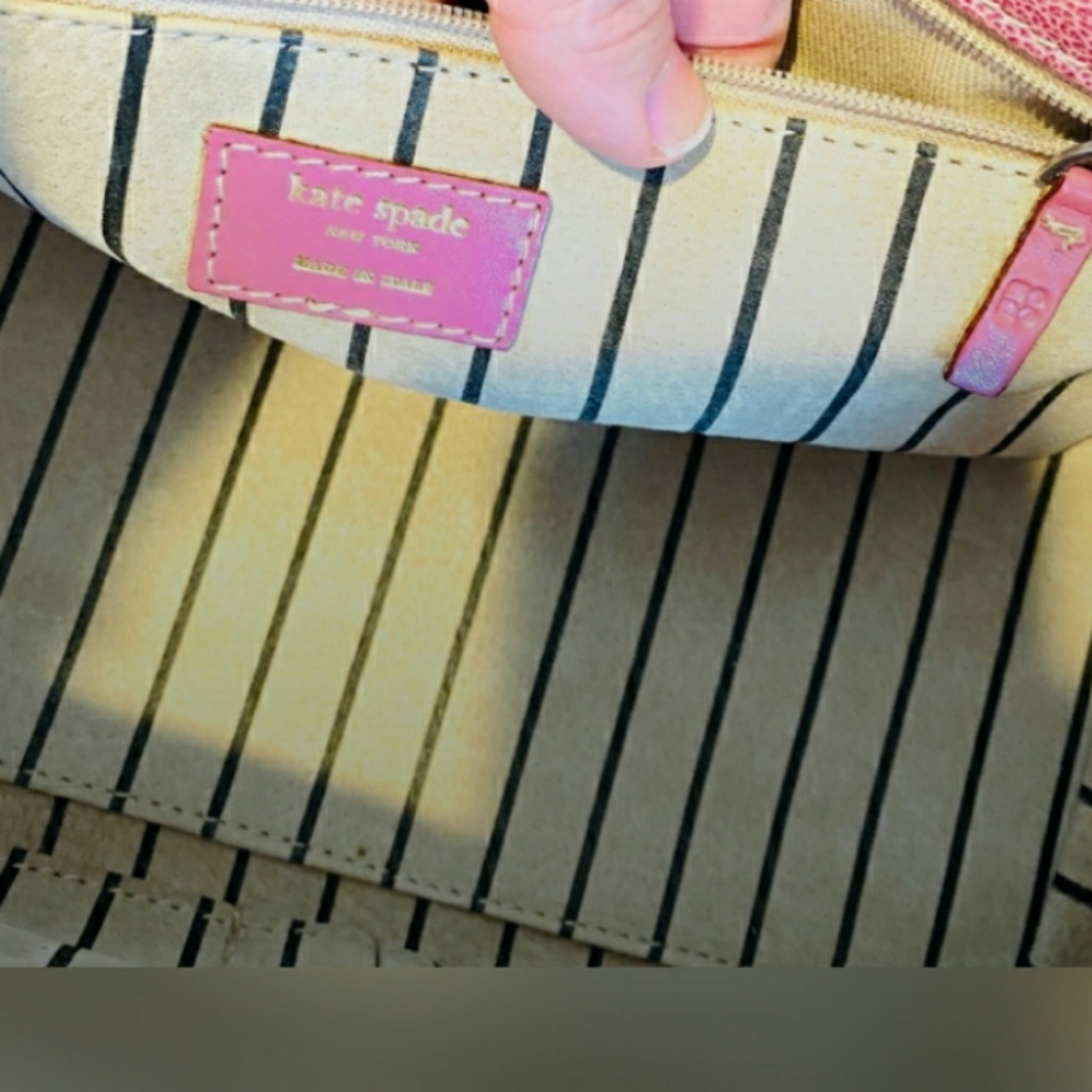 😱KATE SPADE😱 💥HP💥 HURRY! RARE. Kate Spade♡ Leather Satchel *AUTHENTIC* - Picture 5 of 6